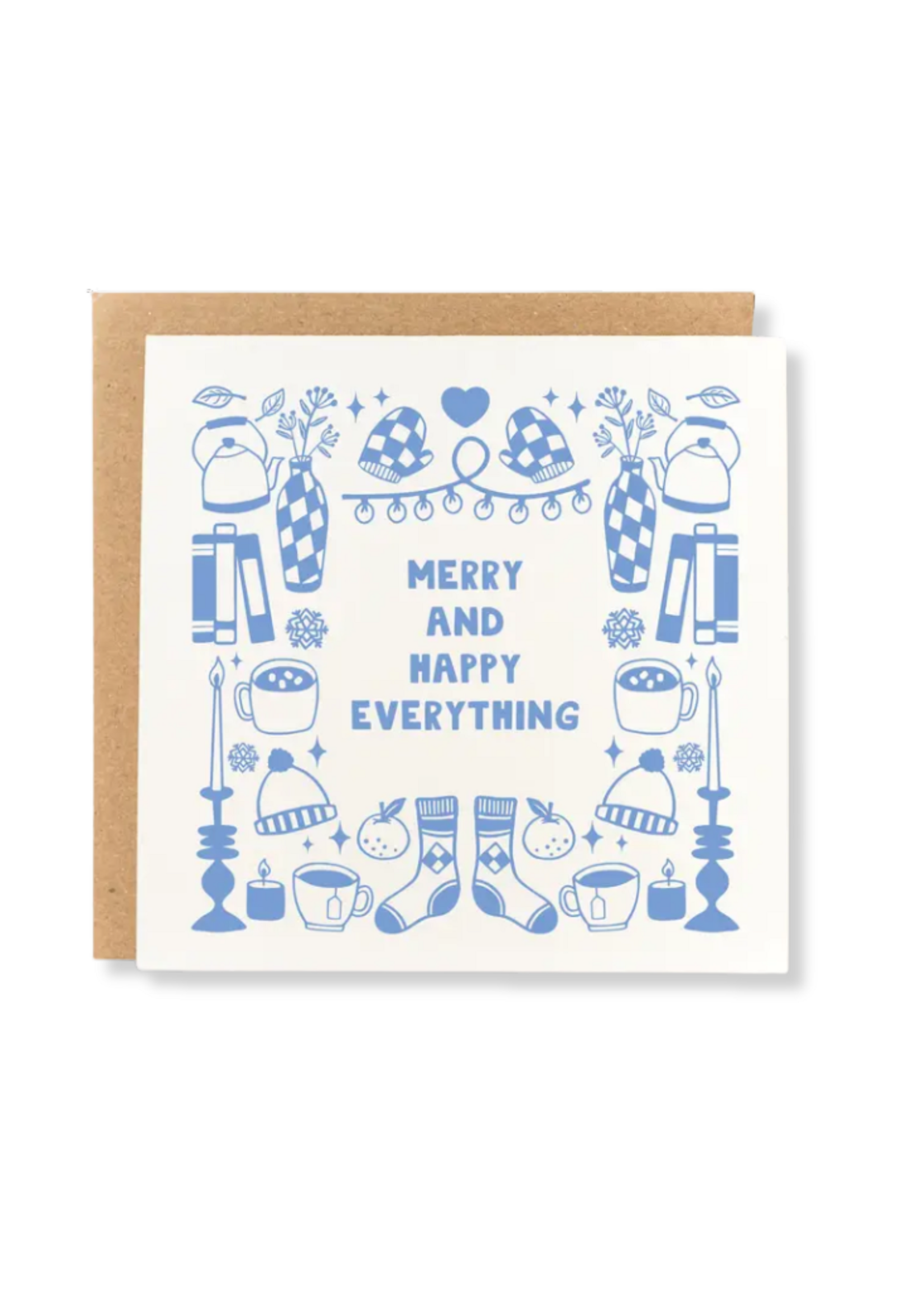 Kwohtations Holiday Card - Merry Happy Everything