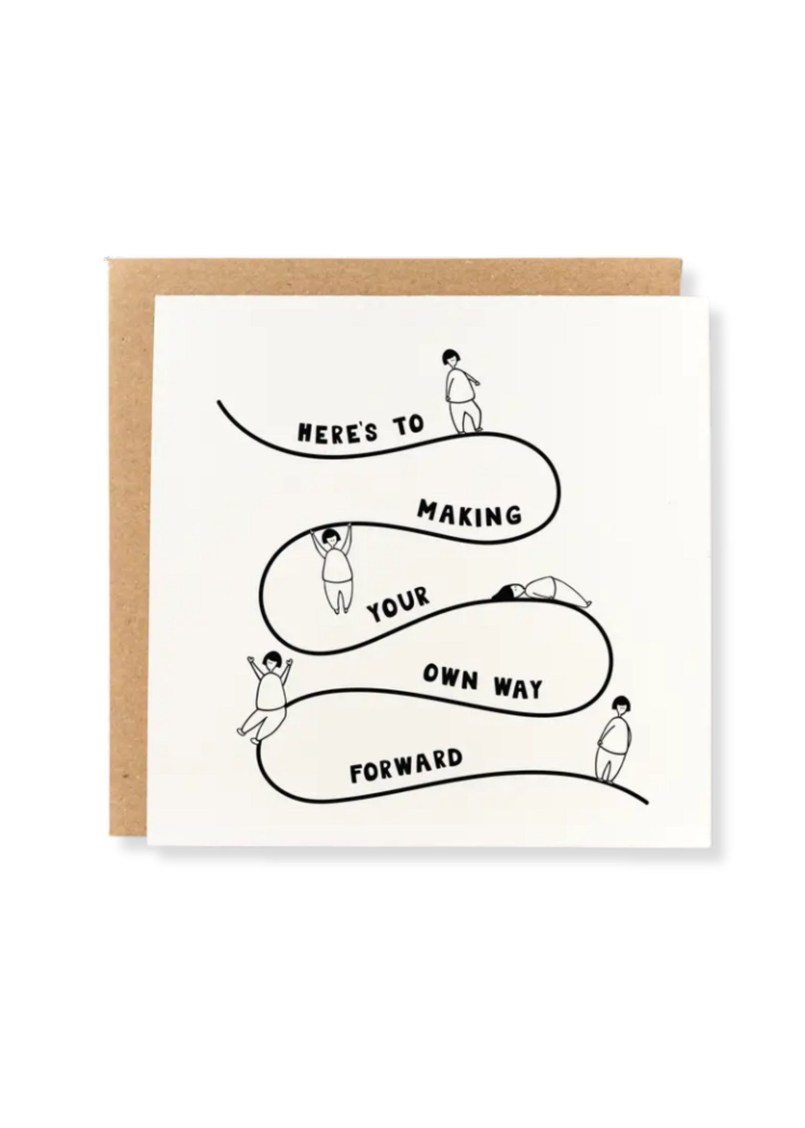 Kwohtations Encouragement Card - Making Your Own Way