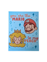 Sadsquatch Love Card - You Are The Mario To My Peach