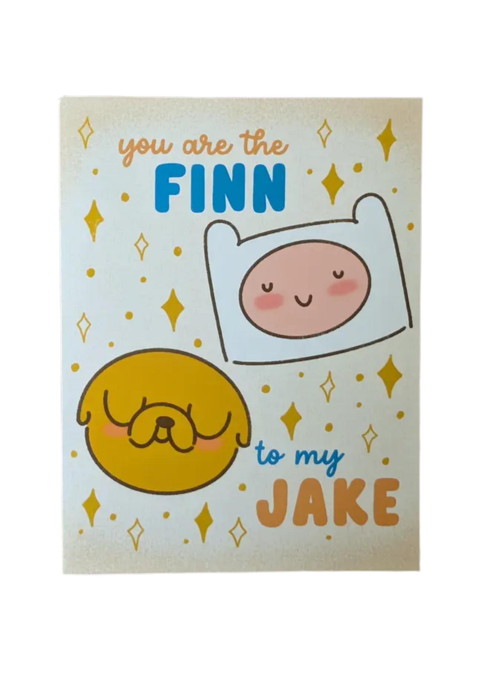 Sadsquatch Love Card - You Are The Finn To My Jake