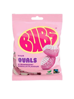 Showcase Bubs Swedish Candy Strawberry Vanilla Sour Ovals