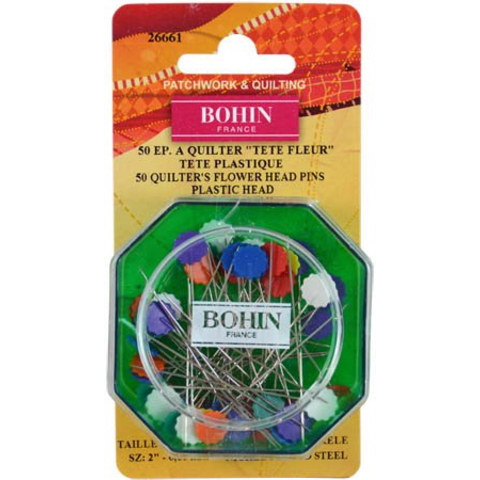 Bohin - 50 Pins / Flower Head