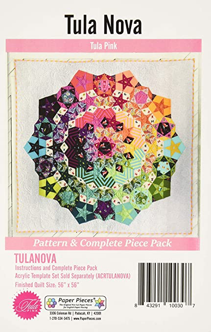 Tula Nova - Pattern & Complete Paper Piece KitBay Quilts