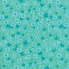 Moda Fabrics - Growing Beautiful / Little Flowers / Turquoise / 11834-12