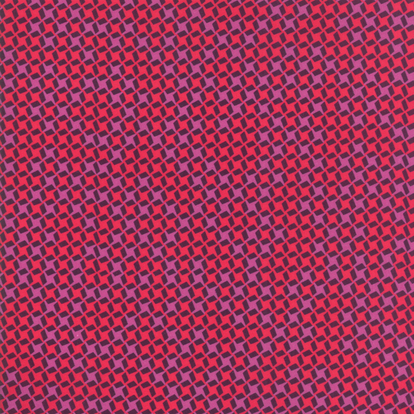  Moda Fabrics - Growing Beautiful / Check Grid / Red / 11837-15