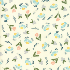 Moda Fabrics - Clover Hollow / Small Flowers / White / 37551-12