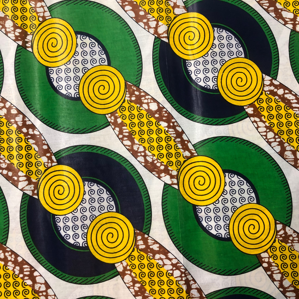  Traditional African / Ankara Wax Fabrics (AF-13)
