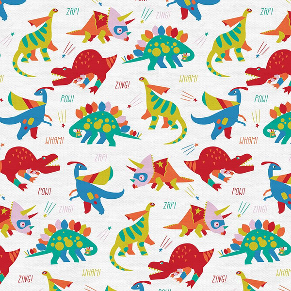  Paintbrush Studios - Super Dino / Dinosaurs / White / 120-21803