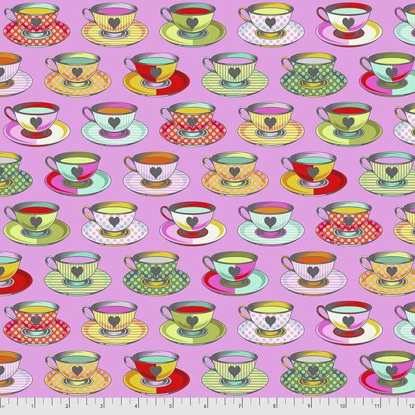  Tula Pink -  Curiouser and Curiouser / Tea Time / PWTP163.WONDER