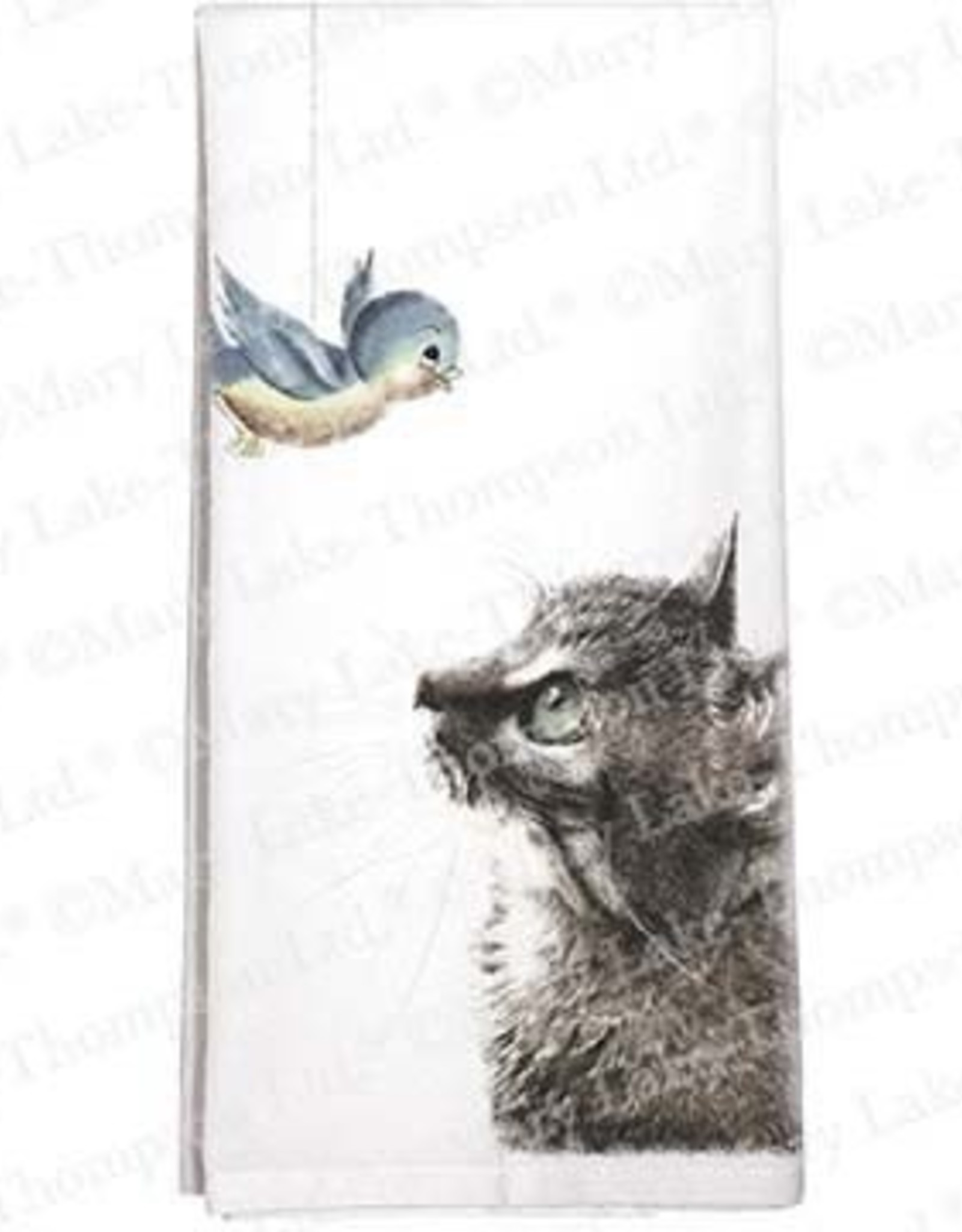 Cat Bird Towel - Single