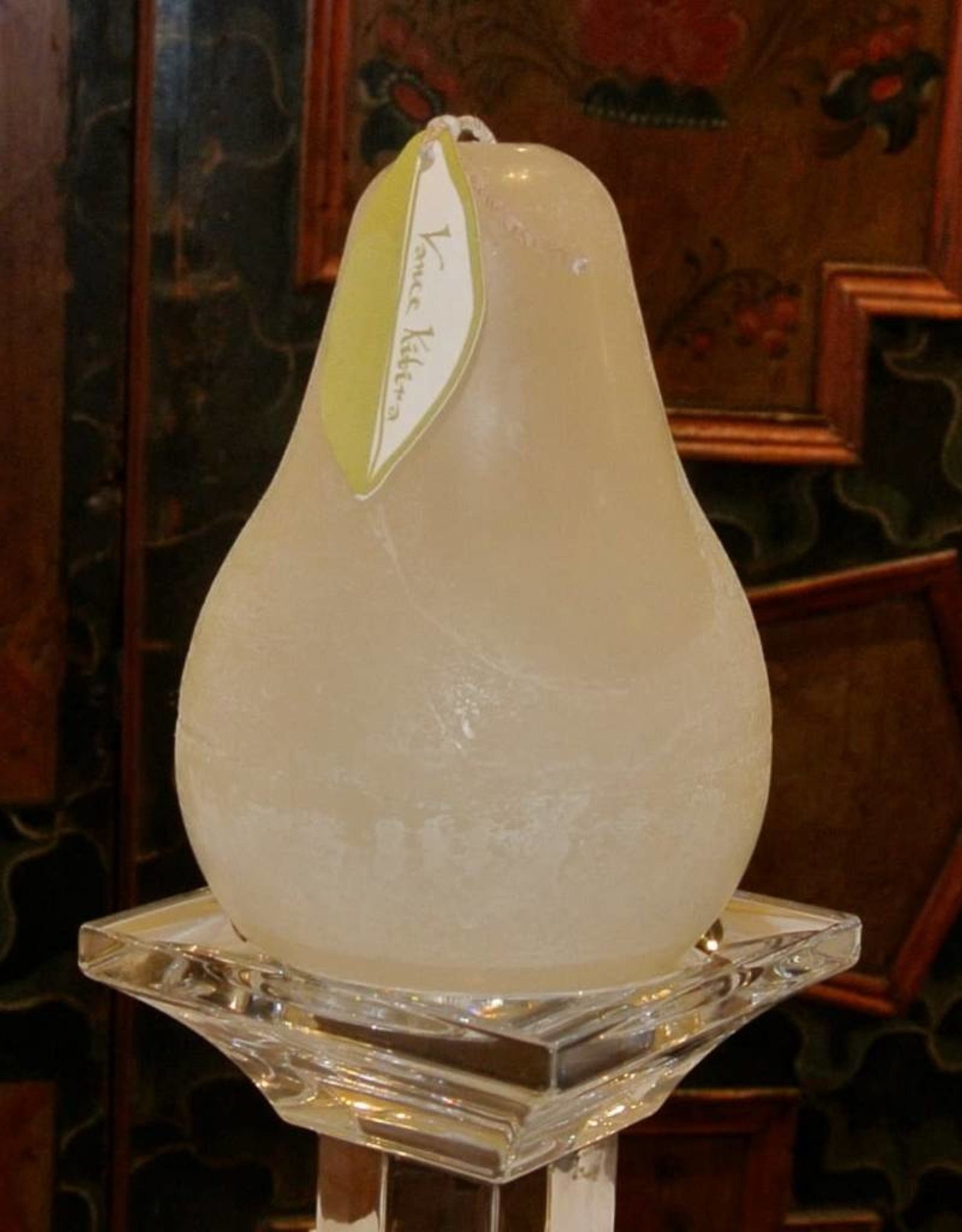 Timber Pear Melon White - 3 x 4 Vance Kitira Candle