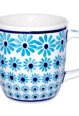 Mug - Turquois Flowers