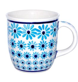 Mug - Turquois Flowers
