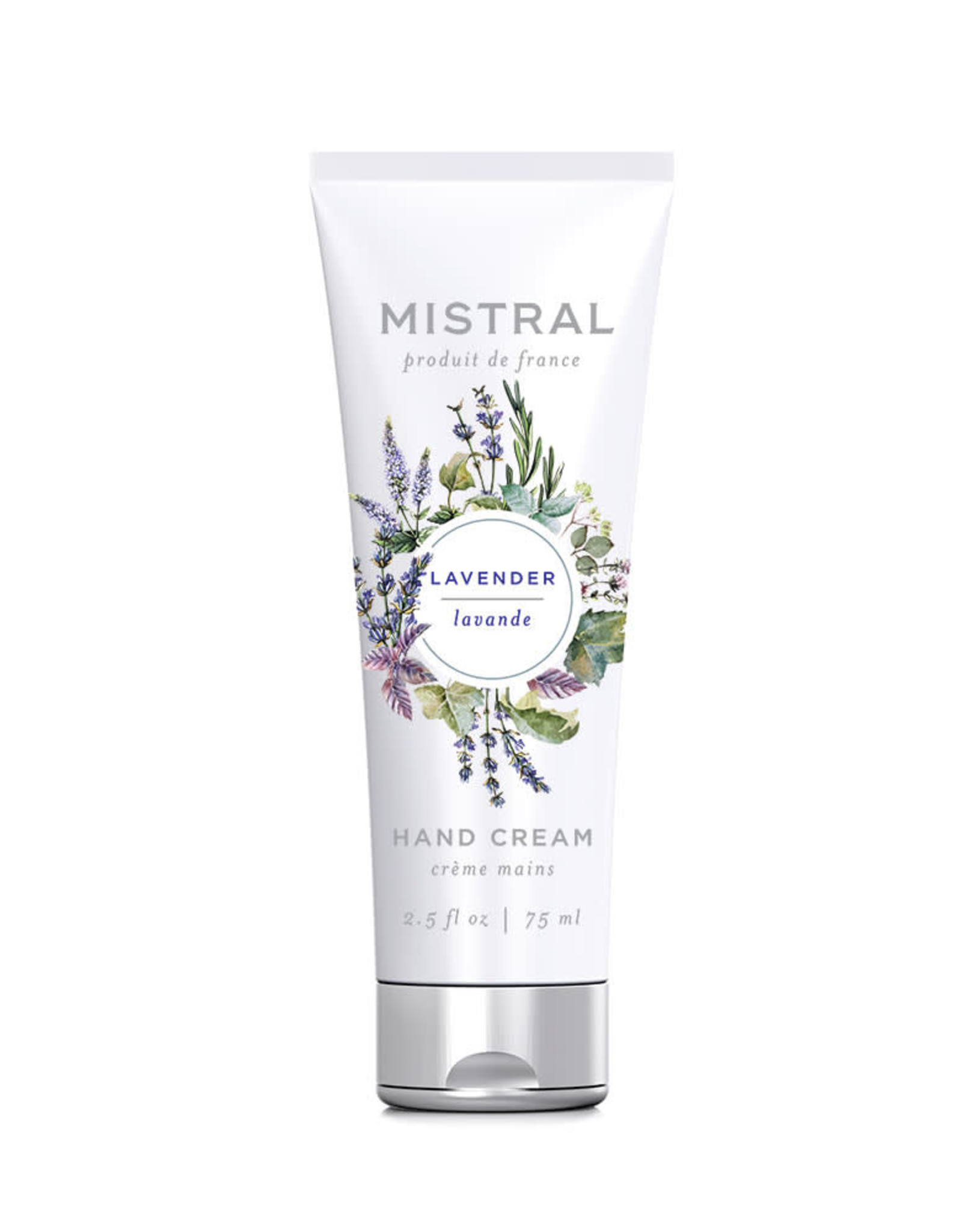 Lavender Hand Cream - Mistral Classic Collection - 2.5 oz/75 ml