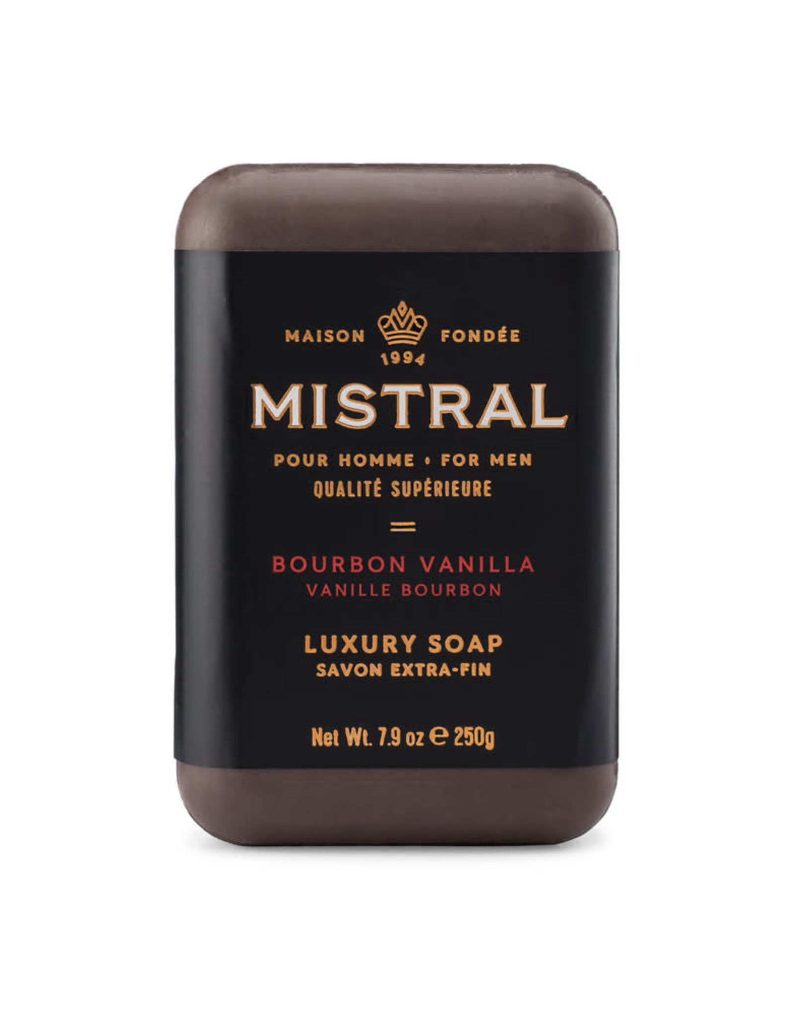 Bourbon Vanilla - Mistral Men's Collection Soap 8.8 oz