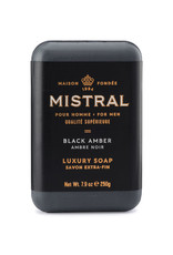 Black Amber - Mistral Men's Collection Soap 8.8 oz