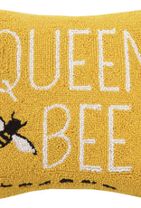 Queen Bee Hook Pillow - 16 x 16