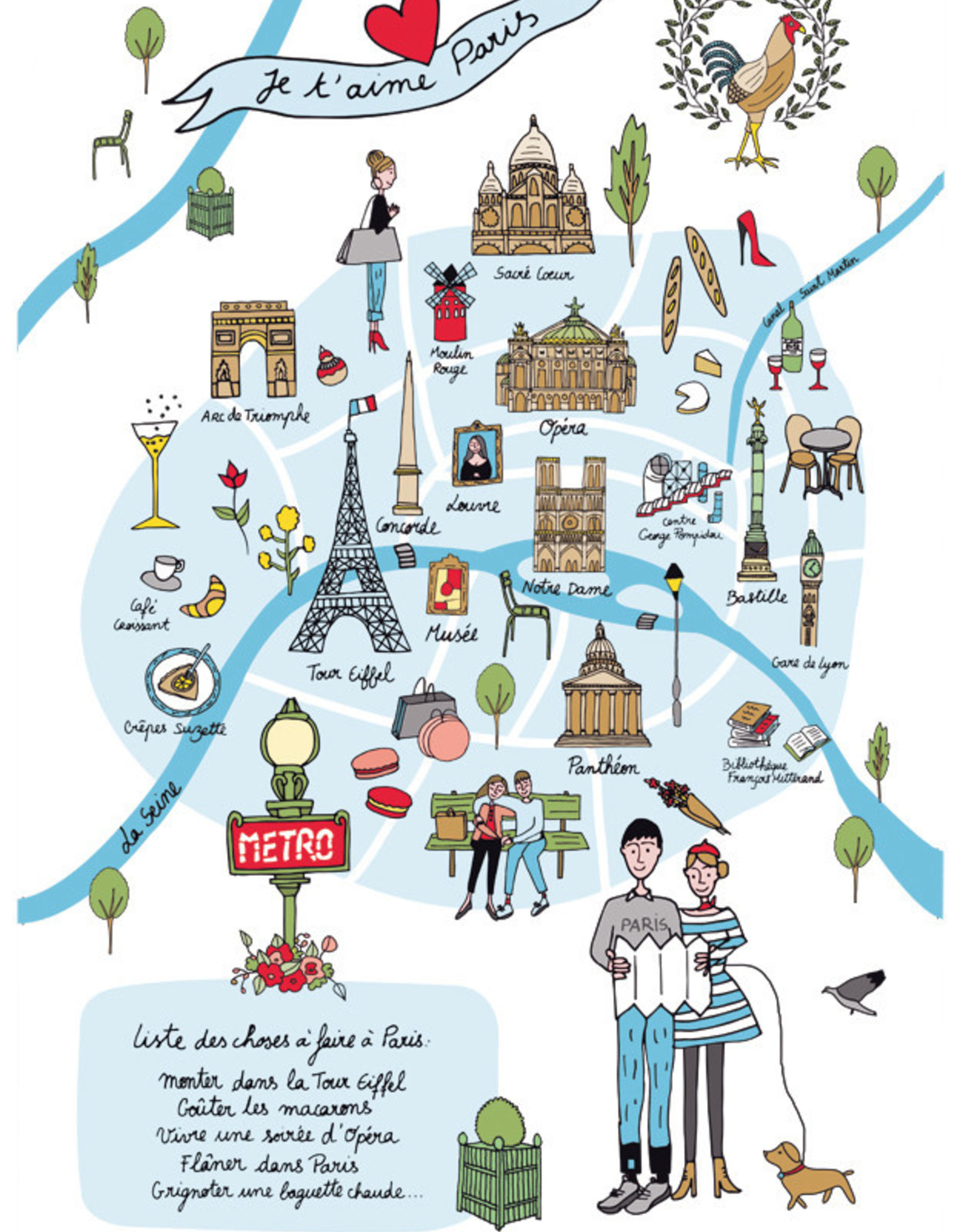 Charming Paris Map Kitchen Towel Made In France European Splendor Charming Paris Map Kitchen Towel Made In France European Splendor