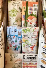 Paris Map Dish Towel