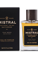 Teak Wood Cologne 100 ml - Mistral Men's Collection