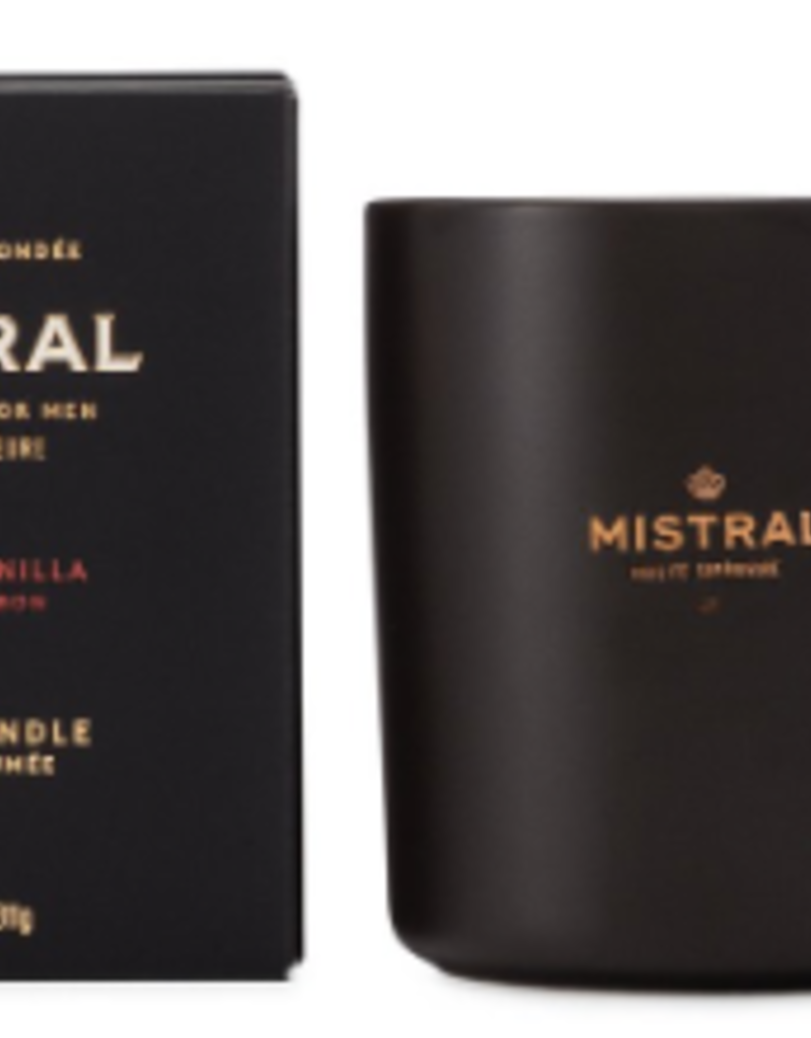 Bourbon Vanilla Candle - Mistral Men's Collection