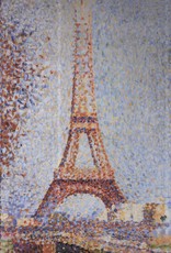 La Tour Eiffel (Georges Seurat) Greeting Card