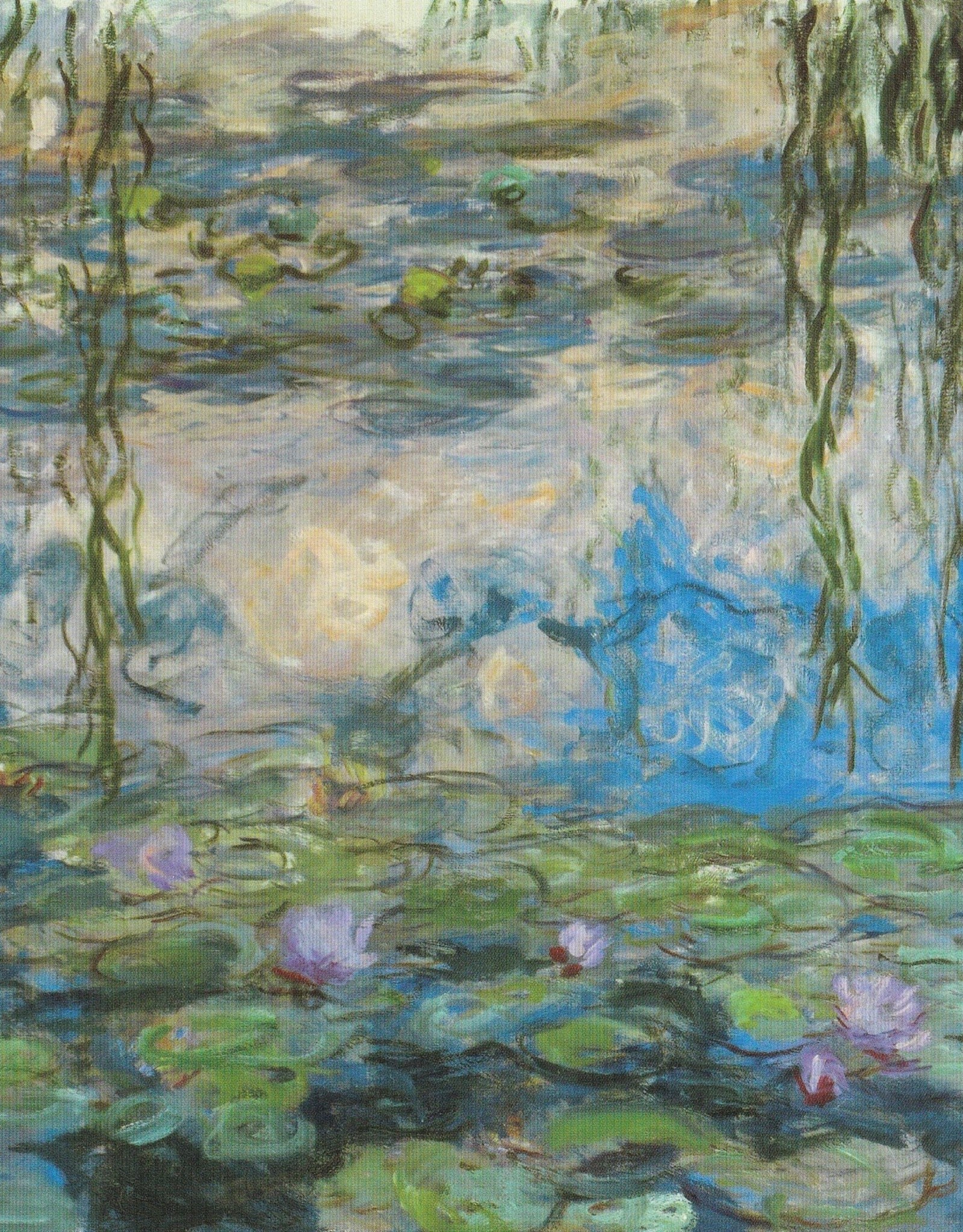 Nympheas (Claude Monet) Greeting Card - 6" x 6"