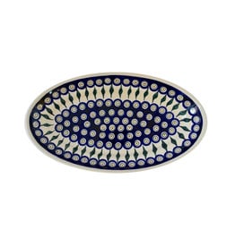 Platter - Peacock Pattern