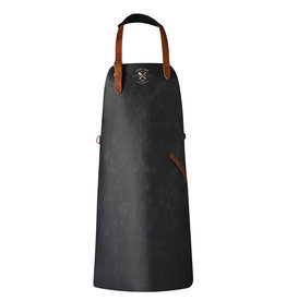 Black - Crafted Vintage Leather Apron