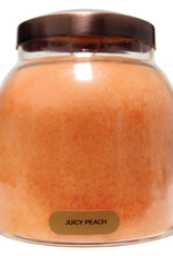 Keepers of the Light Candle - Juicy Peach - Papa 34 oz. - Copper Lid