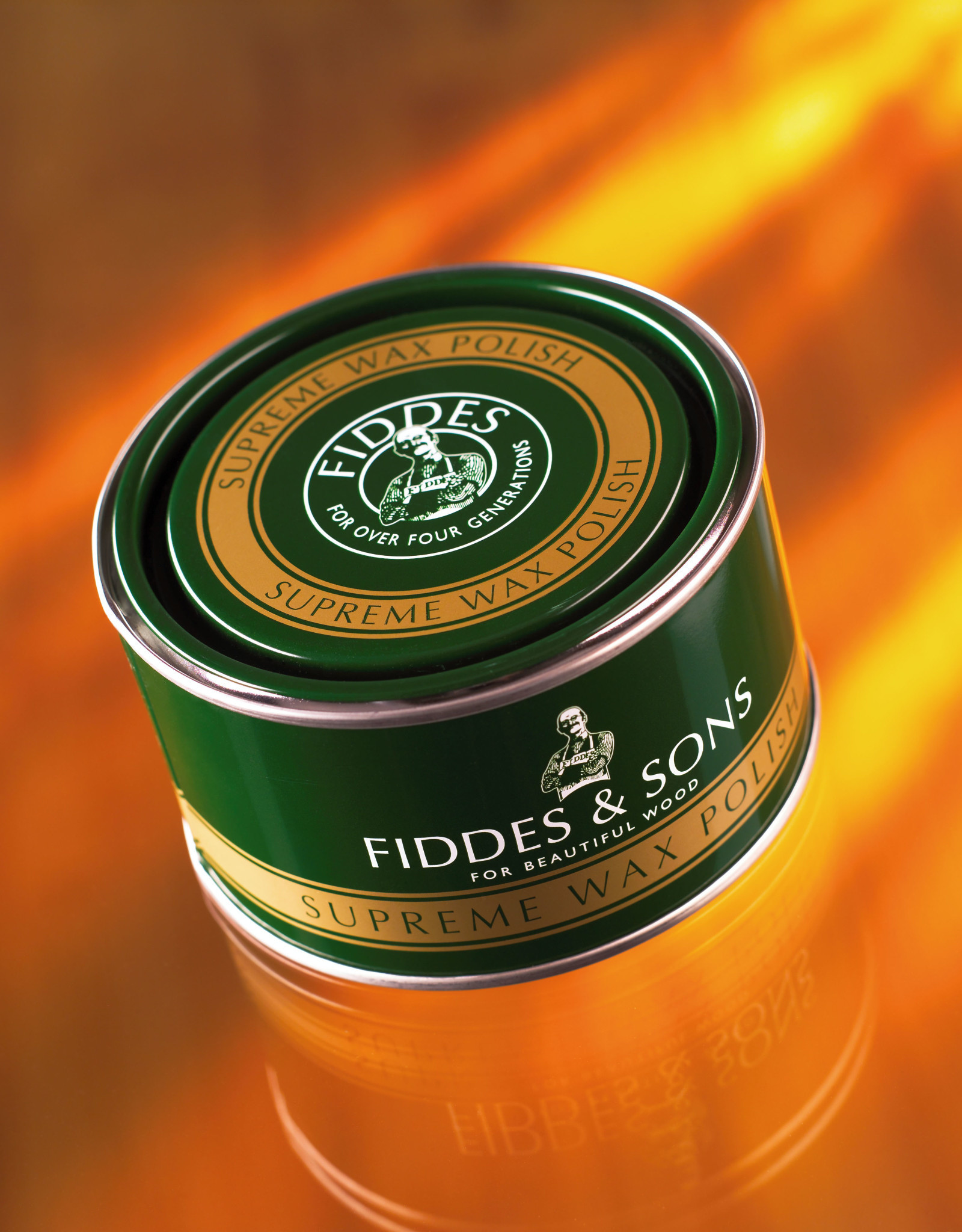 Fiddes Fiddes Supreme Wax Polish - Light Brown - 400 ml