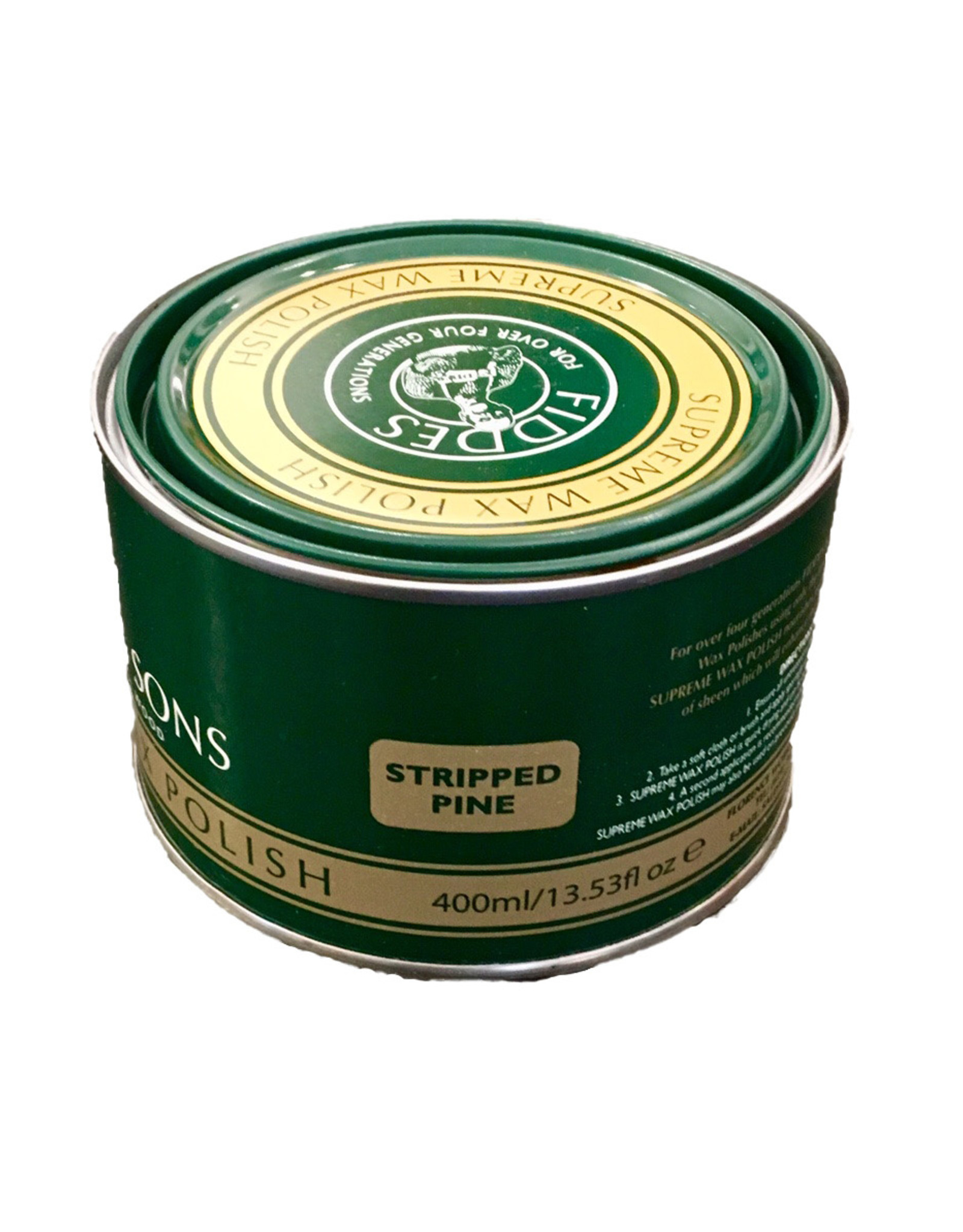 Fiddes Fiddes Supreme Wax Polish-Stripped Pine - 400 ml