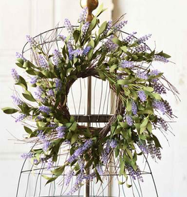 Alluring Lavender Wreath - 22