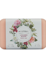 Mistral Classic French Soap Collection - Lychee Rose 7 oz