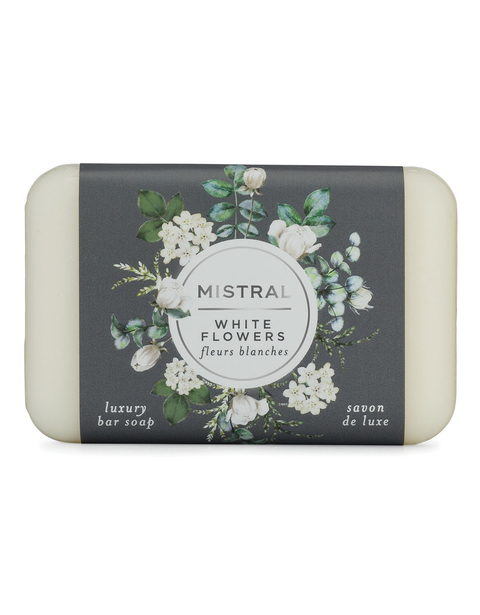 Mistral Classic French Soap Collection - White Flowers 7 oz