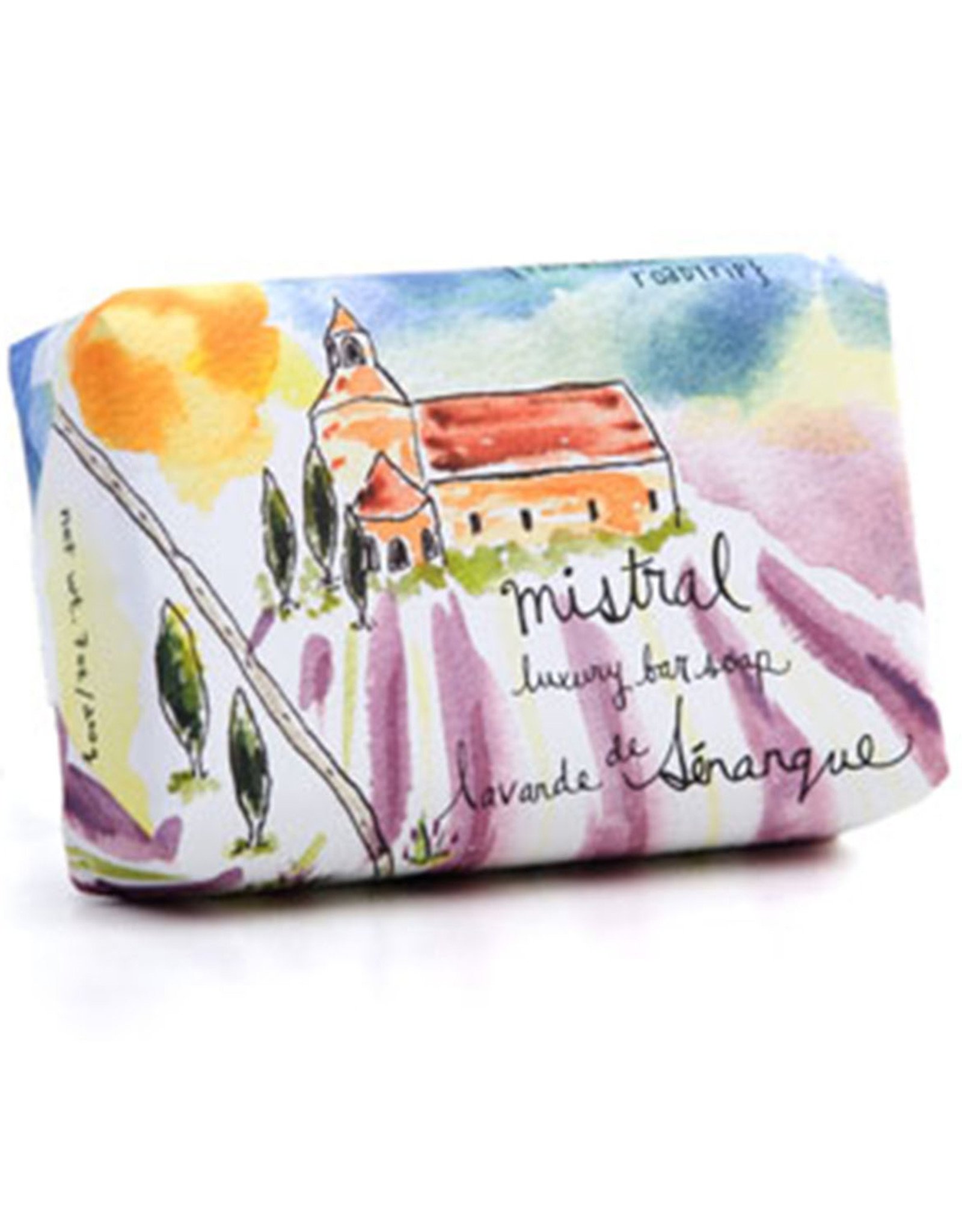 Senanque Lavender Soap 7 oz - Mistral Provence Roadtrip Collection