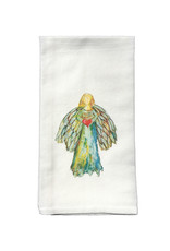 Towel - Colorful Angel with Heart