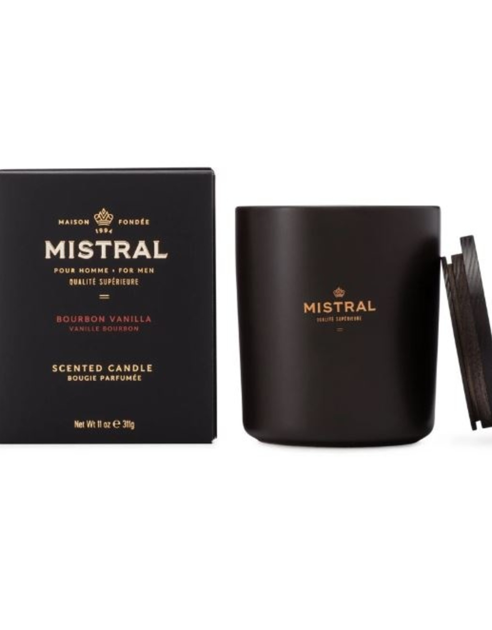 Bourbon Vanilla Candle - Mistral Men's Collection