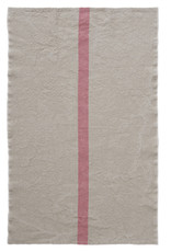 Charvet Editions Charvet Editions - Bistro Towel DouDou Natural/Rose - 18" x 30"