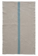 Charvet Editions Charvet Editions - Bistro Towel DouDou Natural/Aqua - 18" x 30"