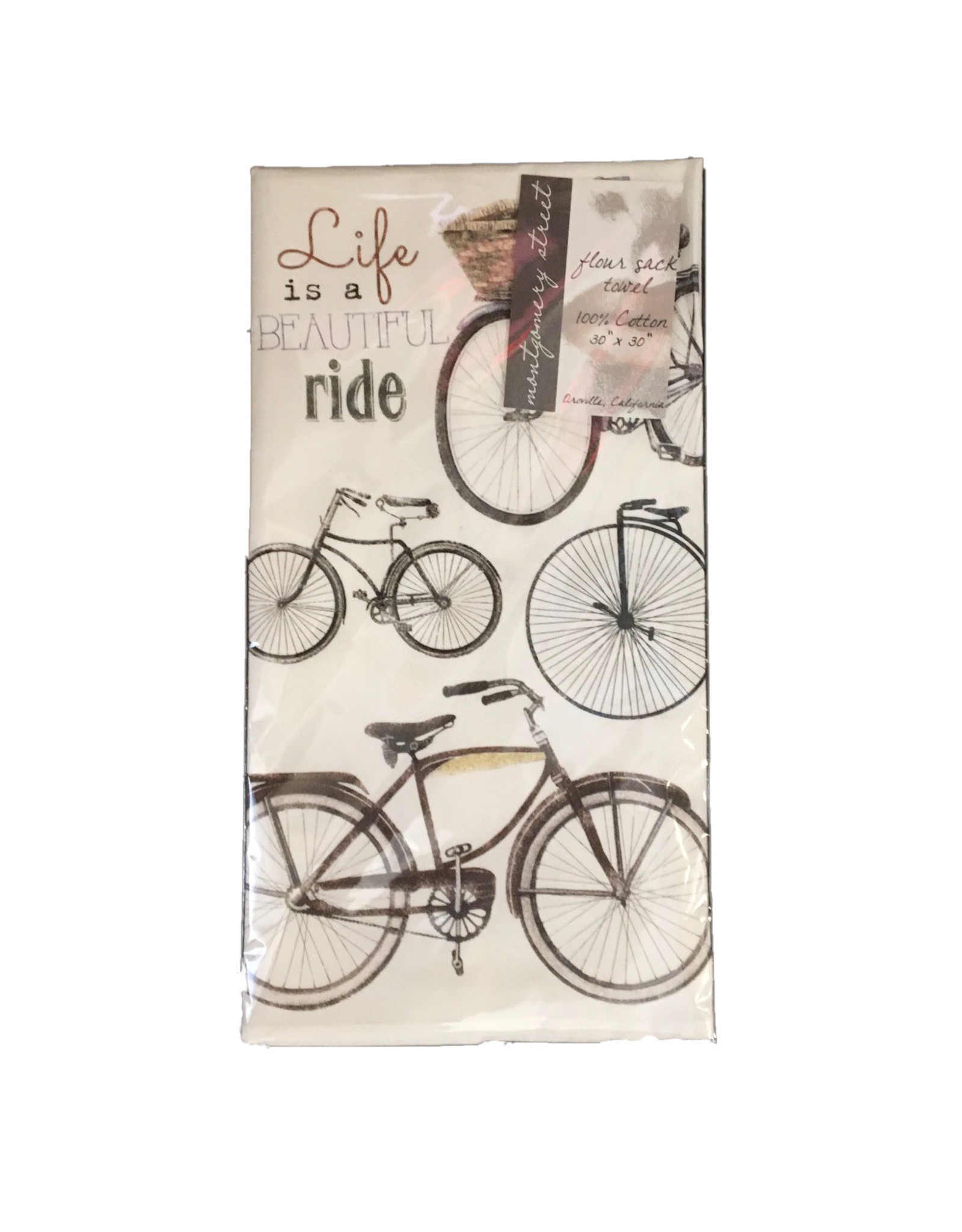 Single Towel - Bike Collage