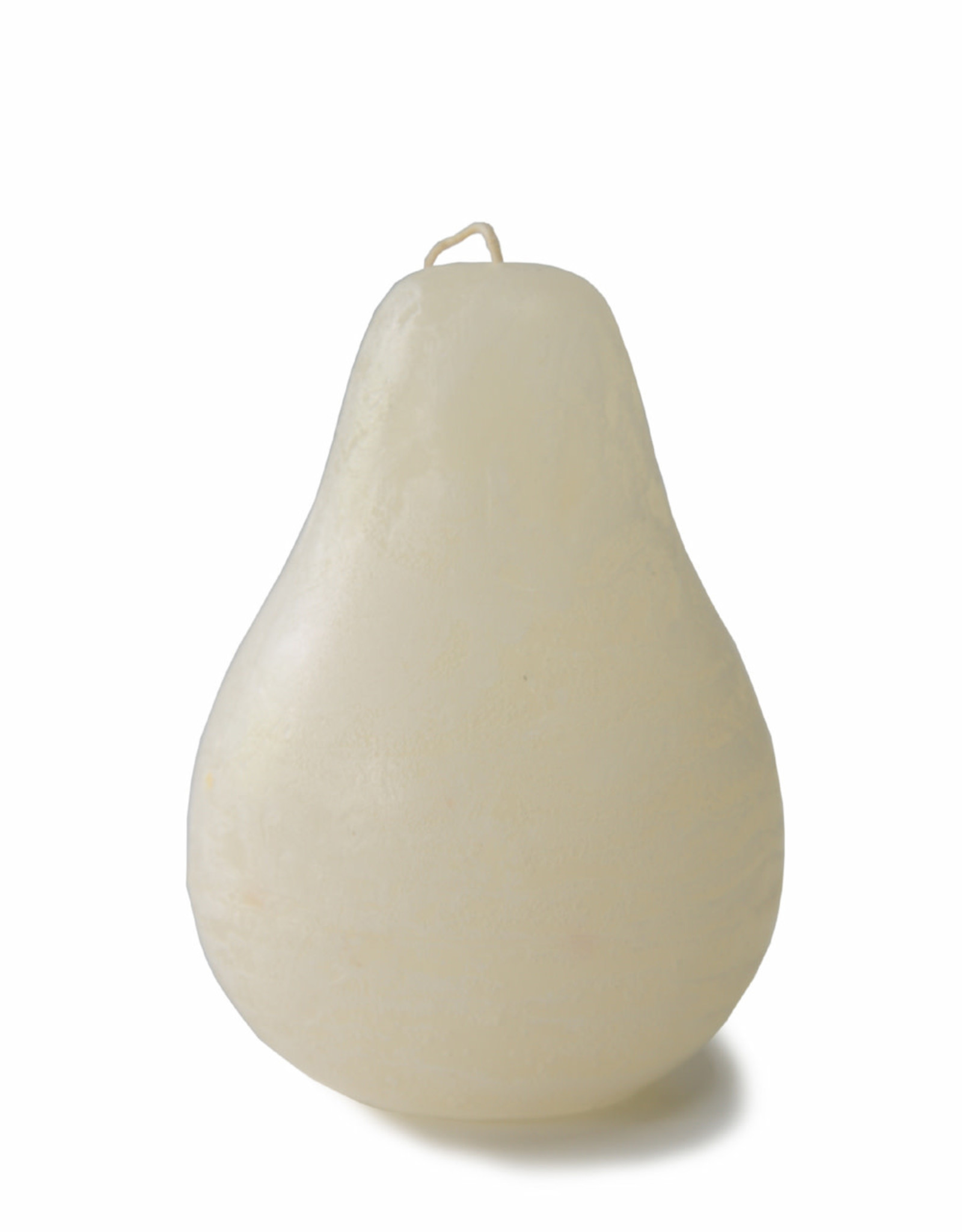Vance Kitira White Pear Shaped Timber Candle