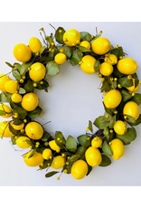 Lemon Leaf Wreath 18"