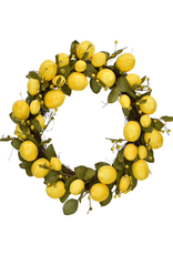 Lemon Leaf Wreath 18"