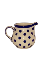 Creamer - Blue/White Dots