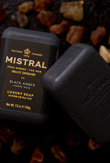 Black Amber - Mistral Men's Collection Soap 8.8 oz