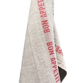 Charvet Editions Charvet Editions - Bistro/Tea Towel Natural & Red Bon Appetit - 18"x30"