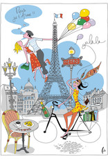La Parisienne Dish Towel