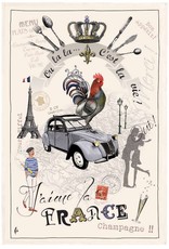 France Panorama Kitchen Towel