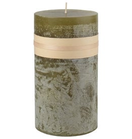 Timber Candle 3.25' x 6" - Moss - Vance Kitira